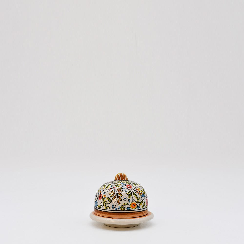Coimbra Ceramics – Hand-Painted Butter Dish