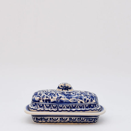 Coimbra Ceramics – Hand-Painted Butter Dish