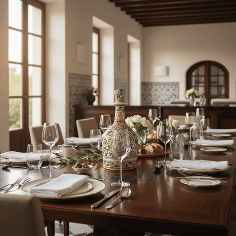 Coimbra Ceramics - Hand Painted Carafe