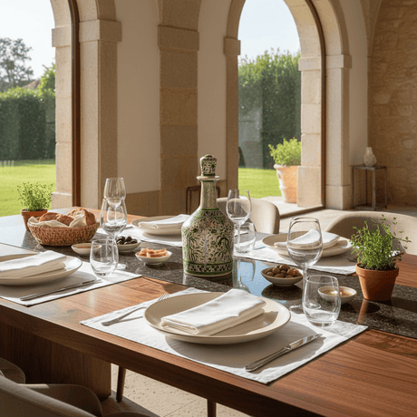 Coimbra Ceramics - Hand Painted Carafe