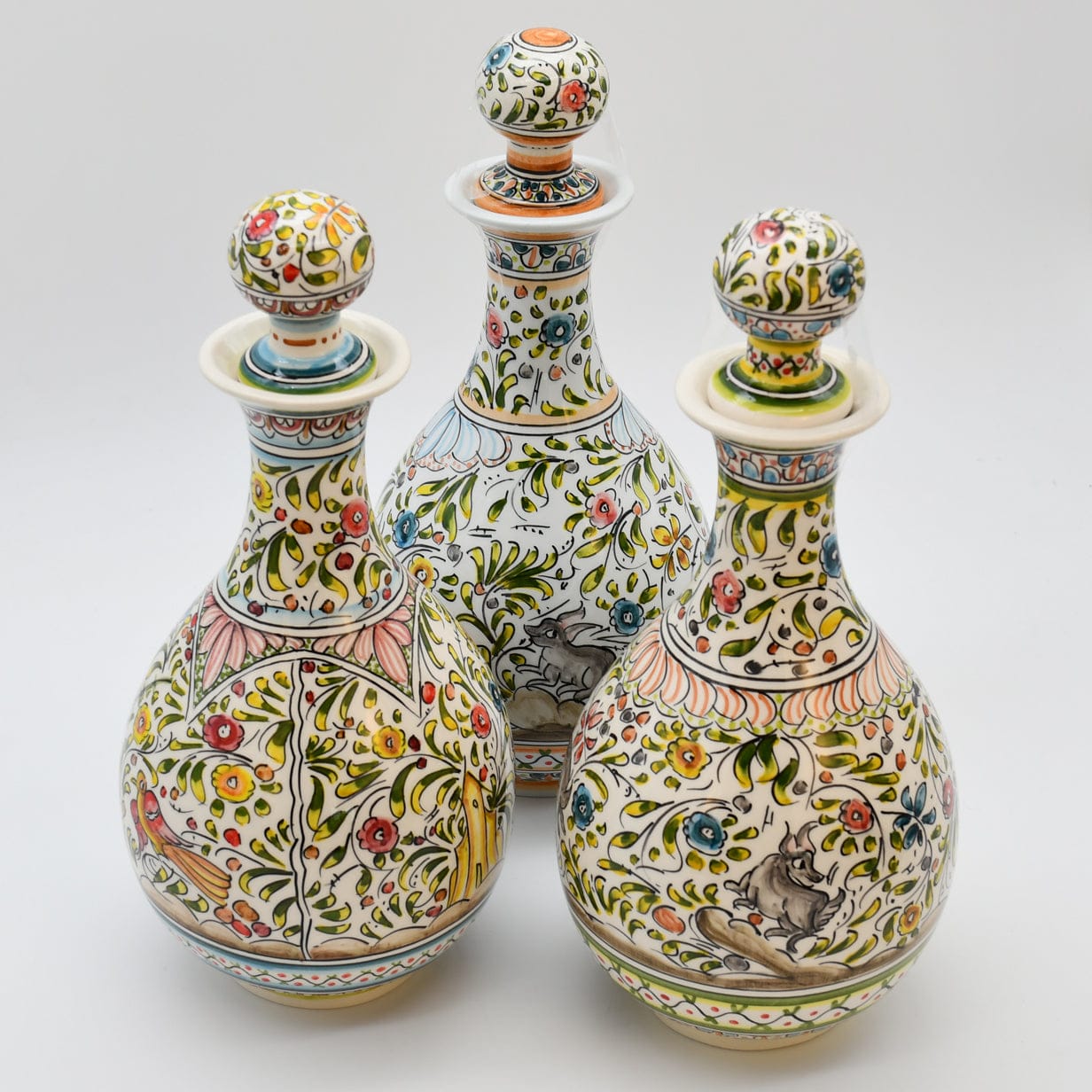 Coimbra Ceramics - Hand Painted Carafe