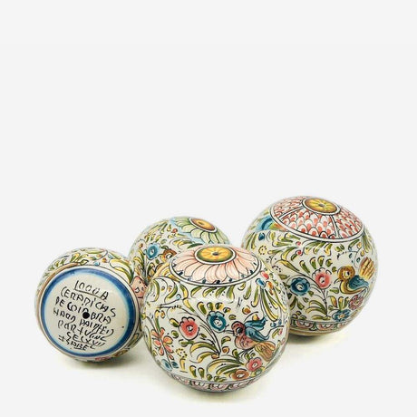 Coimbra Ceramics – Hand-Painted Decorative Ball