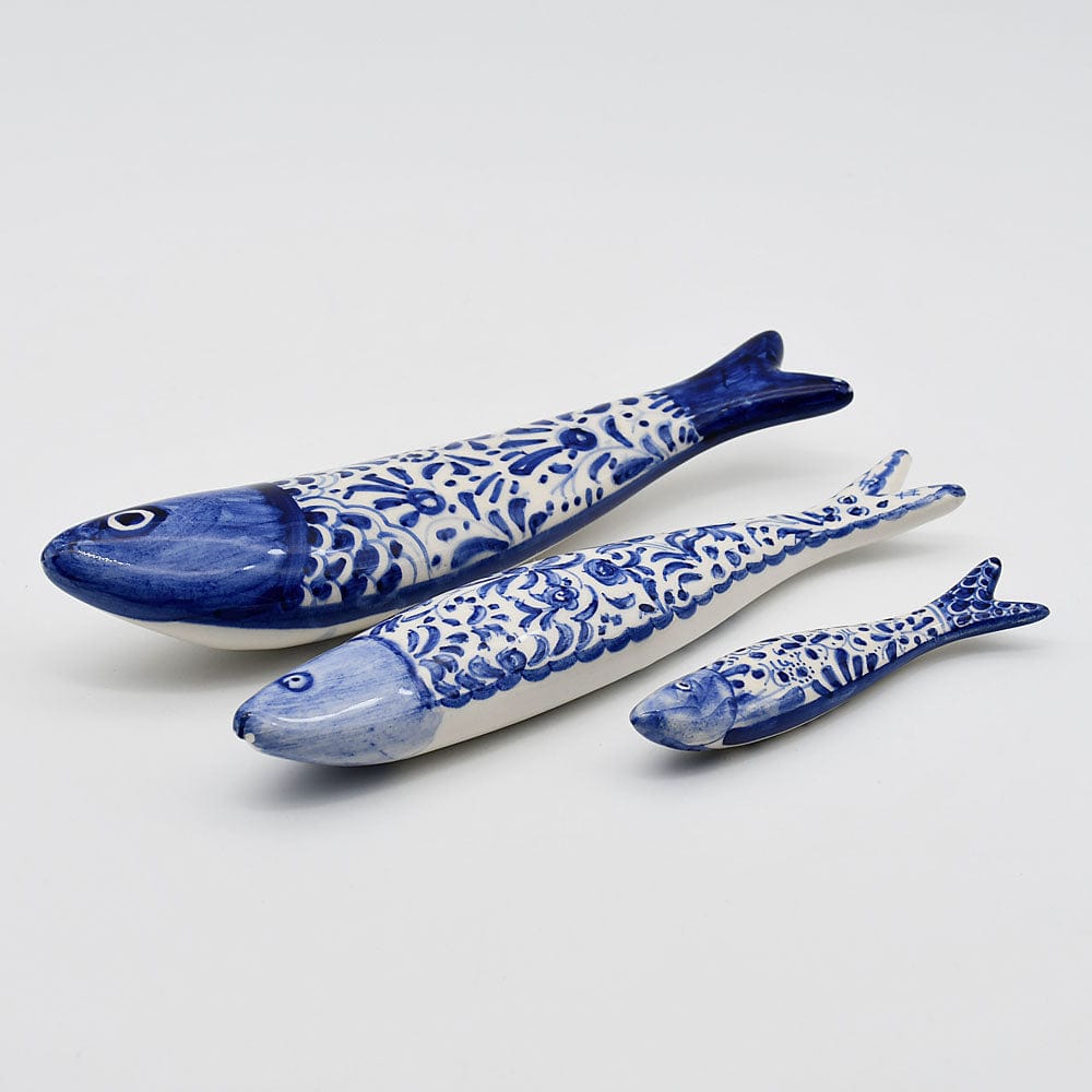 Coimbra Ceramics – Hand-Painted Decorative Sardines