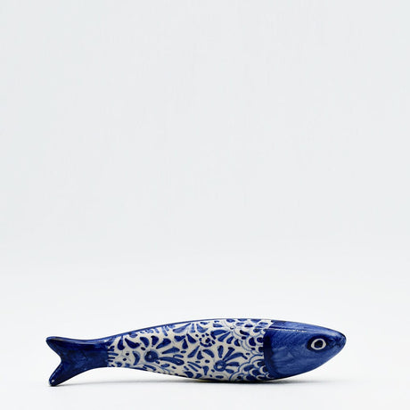 Coimbra Ceramics – Hand-Painted Decorative Sardines 7.9x2"