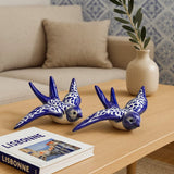 Coimbra Ceramics – Hand-Painted Decorative Swallow