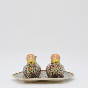 Coimbra Ceramics – Hand-Painted Oil and vinegar Dispenser