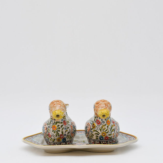 Coimbra Ceramics – Hand-Painted Oil and vinegar Dispenser