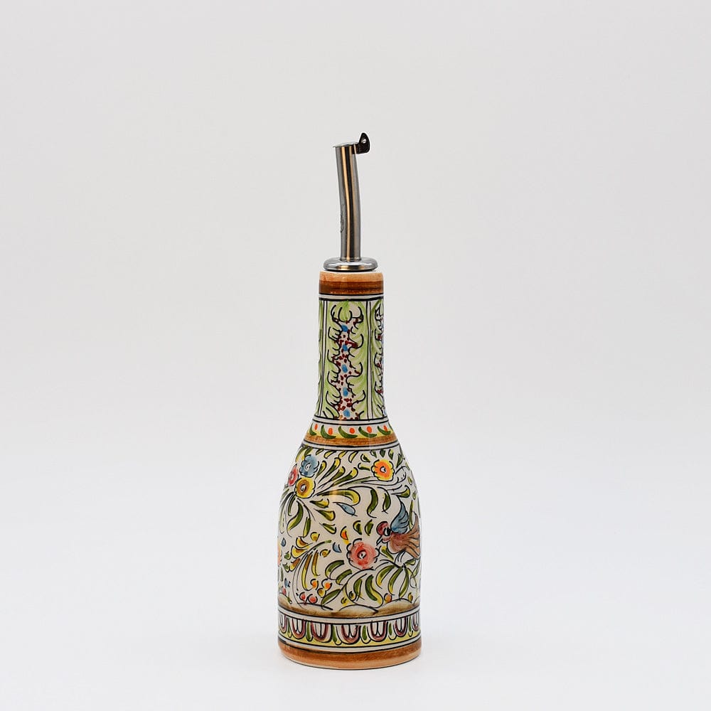 Coimbra Ceramics – Hand-Painted Oil Carafe