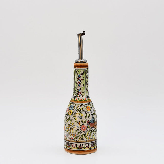 Coimbra Ceramics – Hand-Painted Oil Carafe