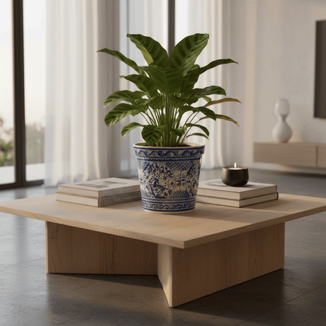 Coimbra Ceramics – Hand-Painted Planter - 11.0"