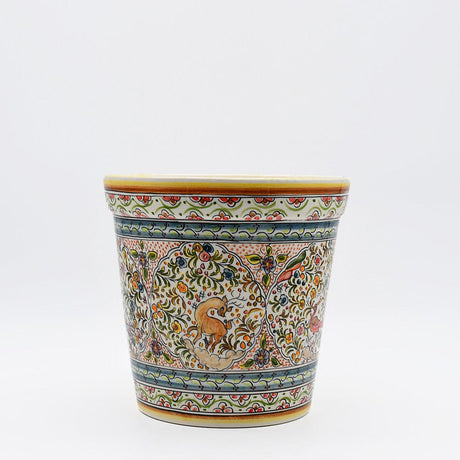 Coimbra Ceramics – Hand-Painted Planter - 9.5"