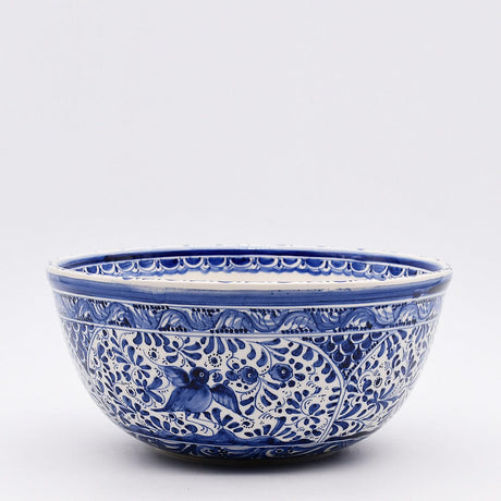 Coimbra Ceramics – Hand-Painted Salad Bowl - 11.0"