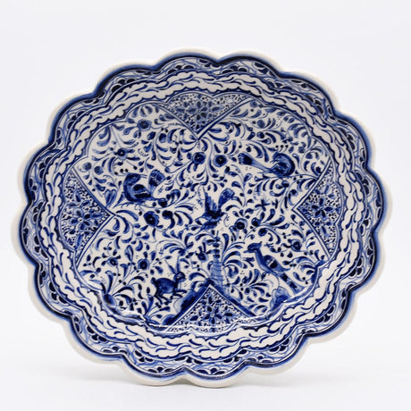 Coimbra Ceramics – Hand-Painted Salad Bowl - 11.8''