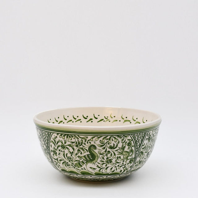 Coimbra Ceramics – Hand-Painted Salad Bowl - 9.1"