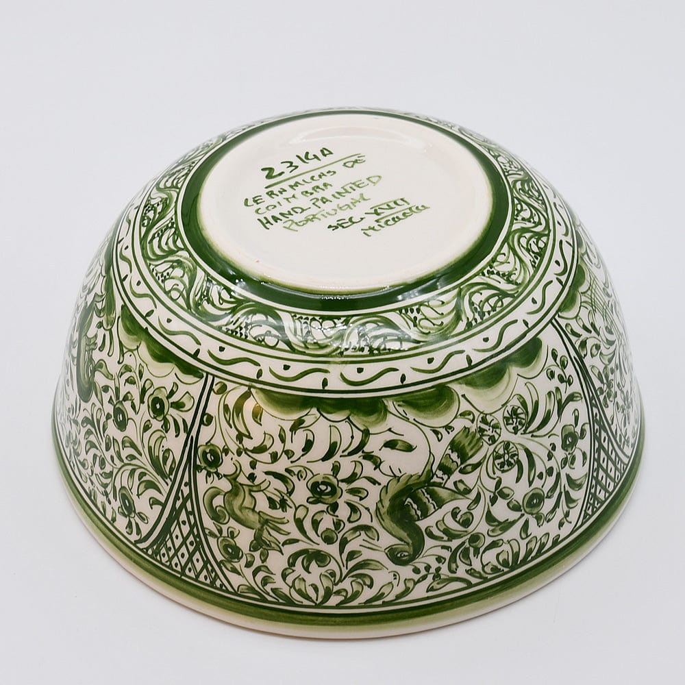 Coimbra Ceramics – Hand-Painted Salad Bowl - 9.1"
