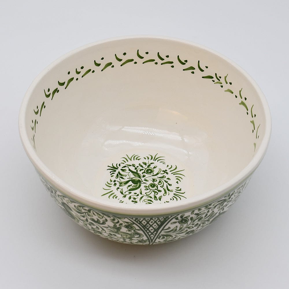 Coimbra Ceramics – Hand-Painted Salad Bowl - 9.1"