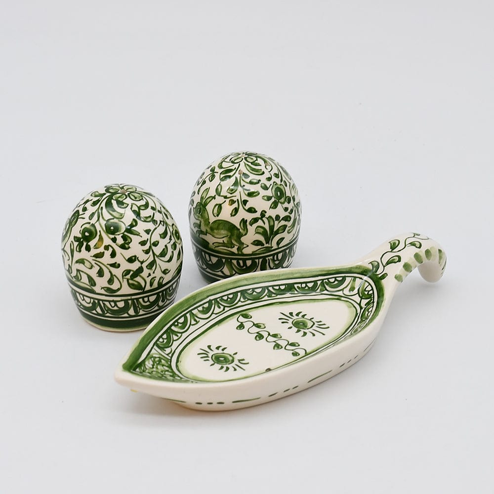 Coimbra Ceramics – Hand-Painted Salt & Pepper Shakers