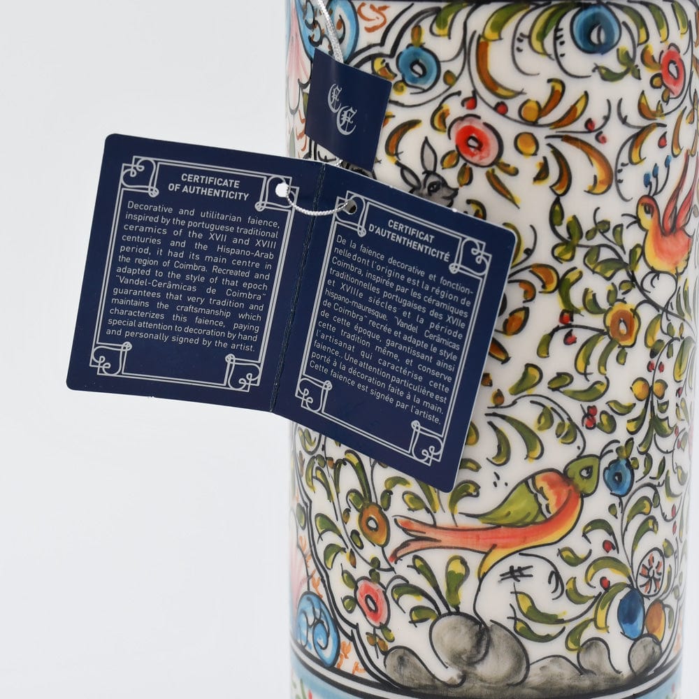 Coimbra Ceramics – Hand-Painted Vase
