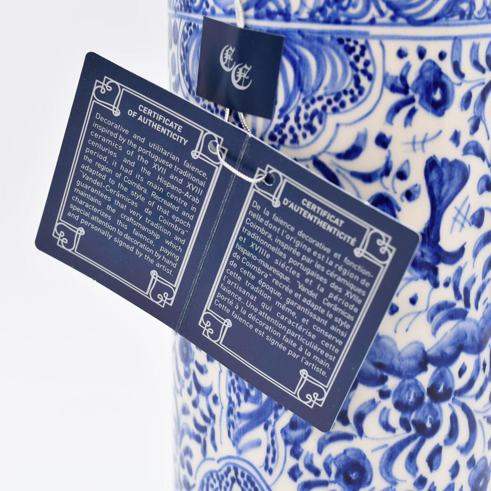 Coimbra Ceramics – Hand-Painted Vase