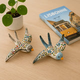 Coimbra I Ceramic Swallow Gift Set - Multicolor