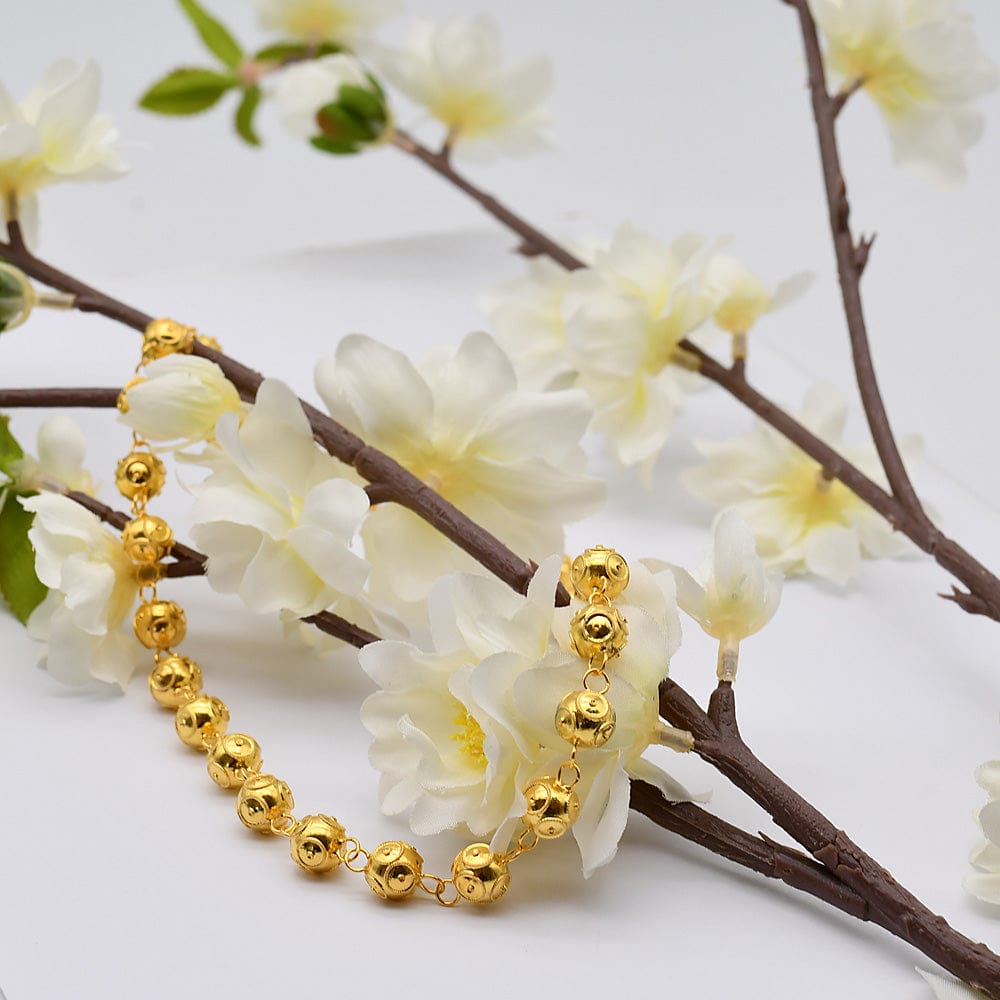 Conta de Viana I Gold-plated Silver Pearl Necklace 1.2 oz