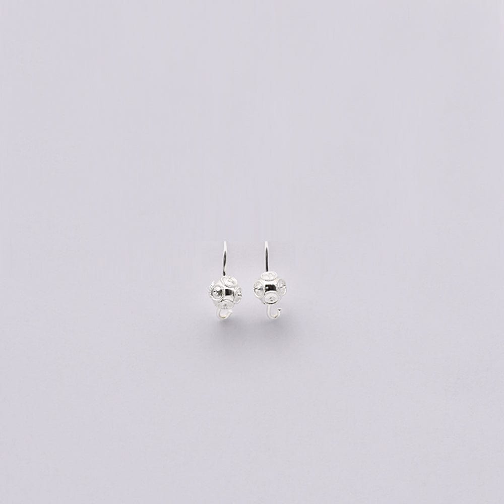 Conta de Viana I Silver Earrings 0.1 oz