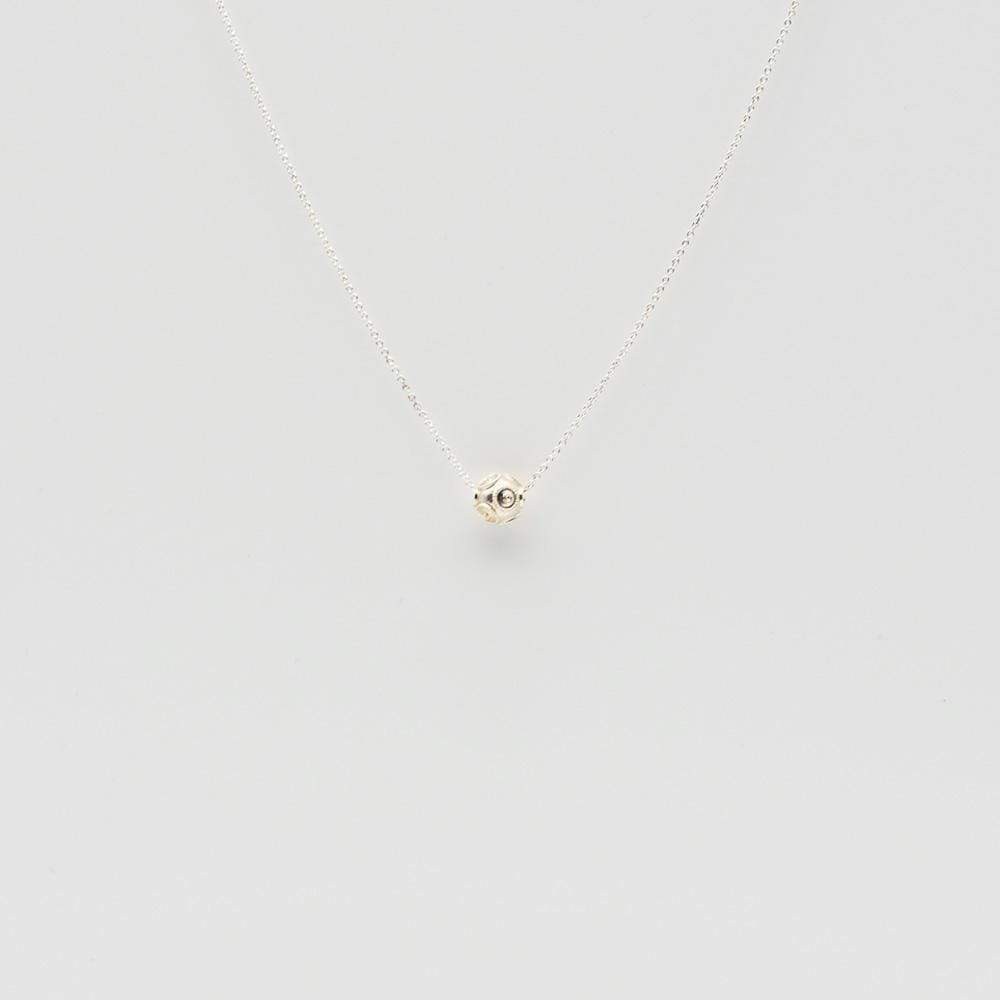 Conta de Viana I Silver Necklace 0.1 oz