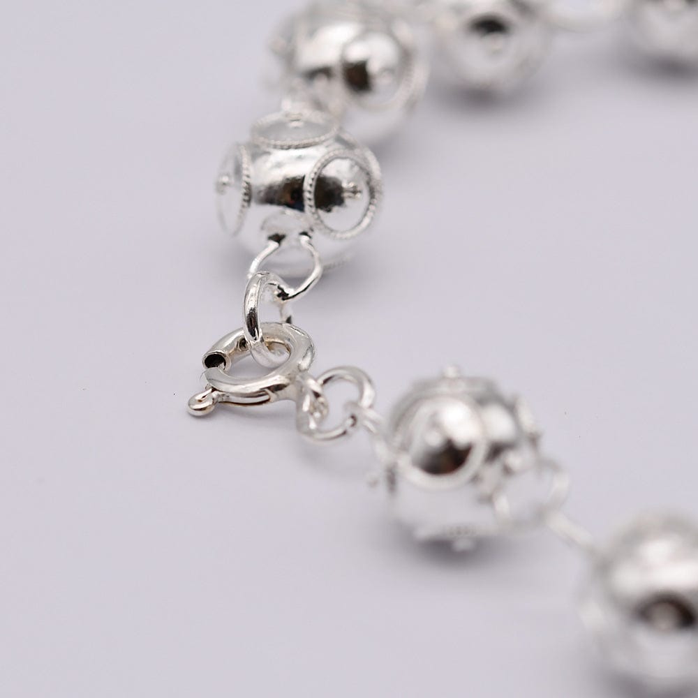 Conta de Viana I Silver Pearl Necklace 1.2 oz