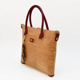 Convertible Cork Handbag - Red