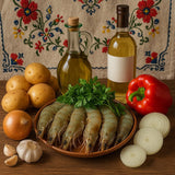 Copper Cataplana pan 11.8'' - 5/6 servings