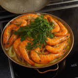 Copper Cataplana pan 14.2'' - 8/10 servings
