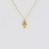 Coração de Viana I Gold-plated Silver Filigree Necklace