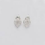 Coração de Viana I Silver Filigree Earrings 0.2 oz - 1,4"