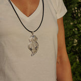 Coração de Viana I Silver Filigree Pendant 0.5 oz - 2.8''