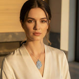 Coração de Viana I Silver Filigree Pendant - 2.8''