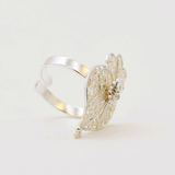 Coração de Viana I Silver Filigree Ring 0.2 oz
