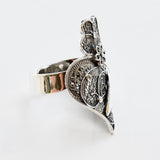 Coração de Viana I Silver Filigree Ring 1.5 oz