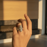 Coração de Viana I Silver Filigree Ring 1.5 oz