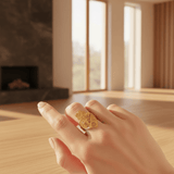 Coração de Viana I Silver Filigree Ring 1.5 oz