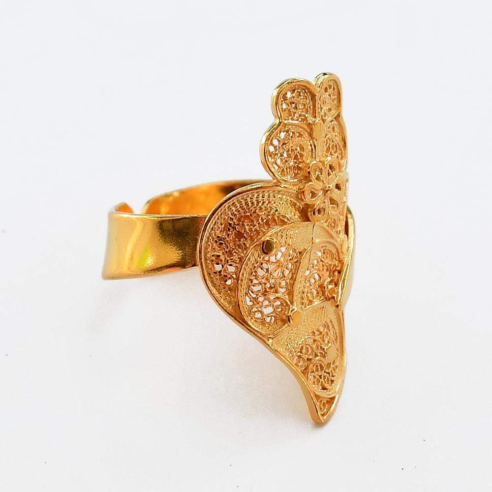 Coração de Viana I Silver Filigree Ring 1.5 oz