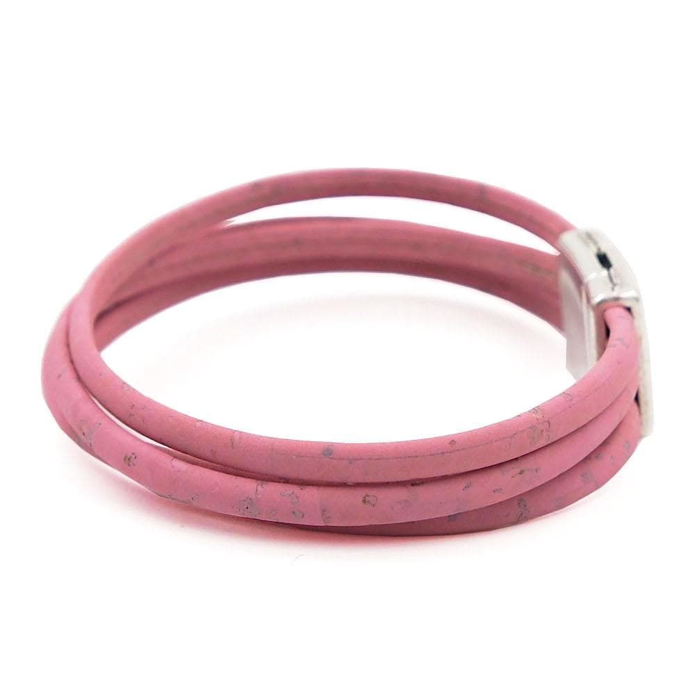 Cork bracelet - Pink - Luisa Paixao | USA