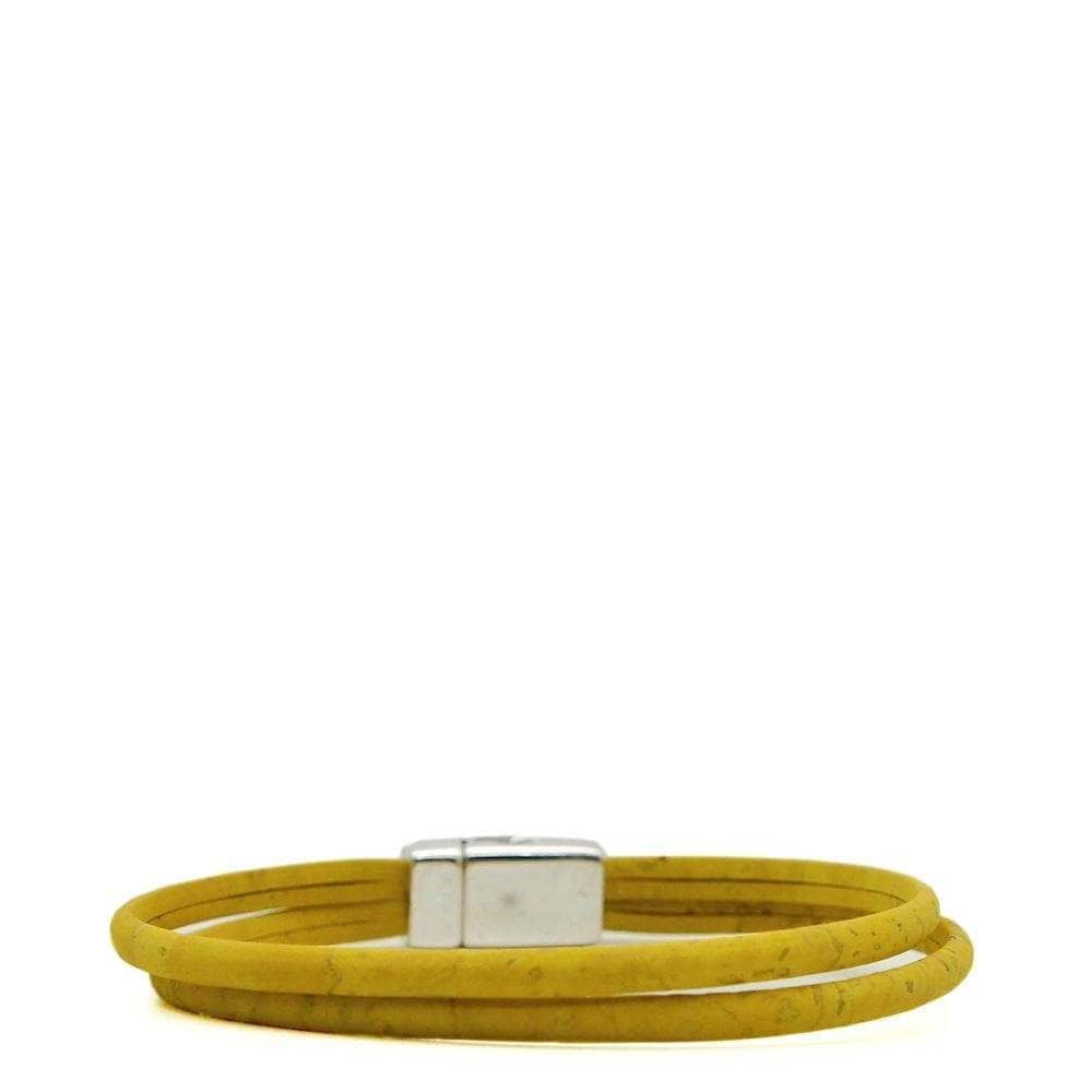Cork Bracelet - Yellow - Luisa Paixao | USA