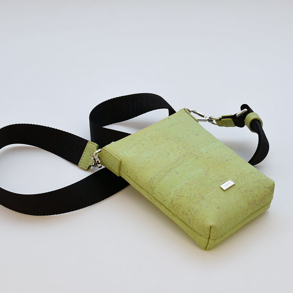 Cork Crossbody Pouch - Green