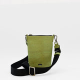 Cork Crossbody Pouch - Green