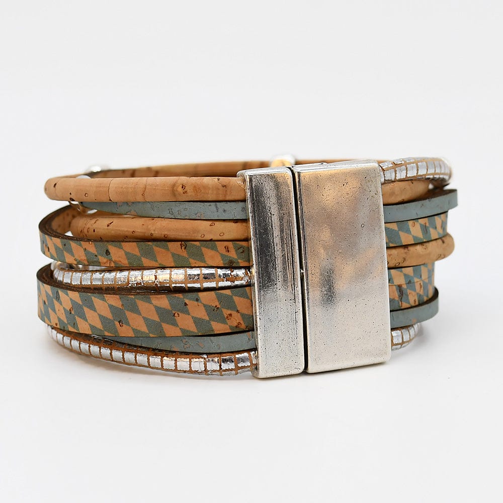Cork Cuff Bracelet