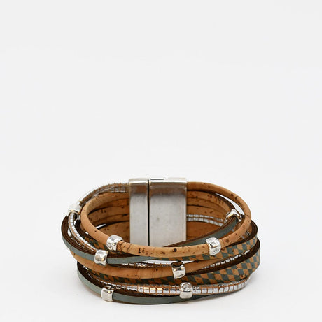 Cork Cuff Bracelet