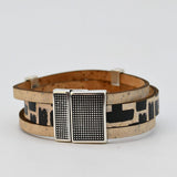 Cork Cuff Bracelet