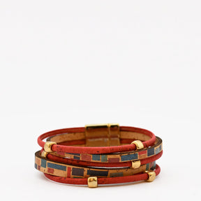 Cork Cuff Bracelet