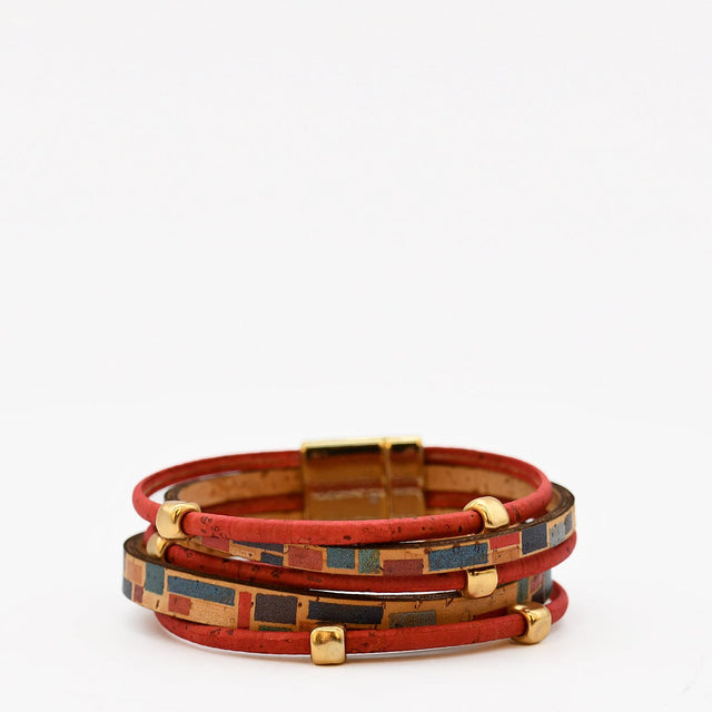 Cork Cuff Bracelet