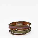 Cork Cuff Bracelet